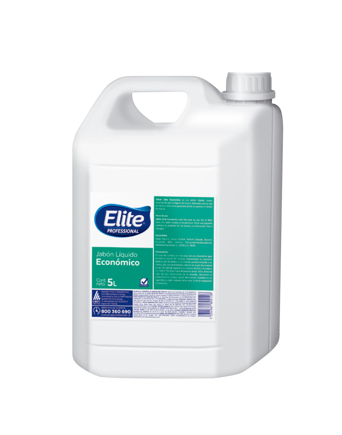 Elite Jabón Líquido Económico 5 L - Puntolimpieza